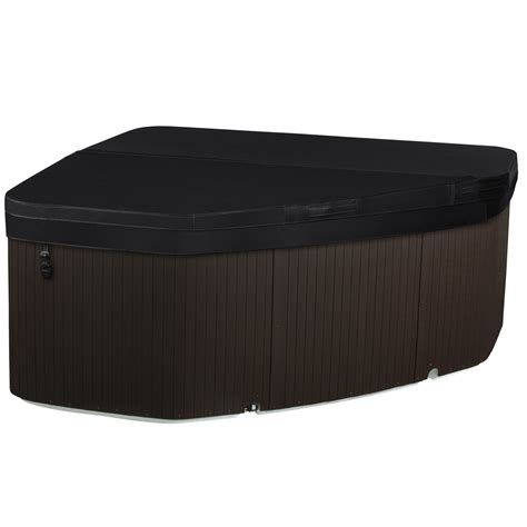 LS Plus Arctic White Espresso Hot Tub LifesmartOutlet