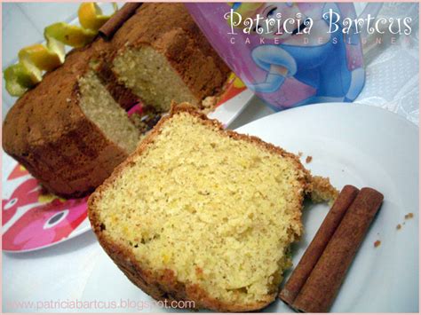 Receita De Bolo De Laranja E Aveia PATRICIA BARTCUS Cake Designer