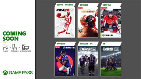 Próximamente en Xbox Game Pass NBA 2K21 Football Manager 2021 Star