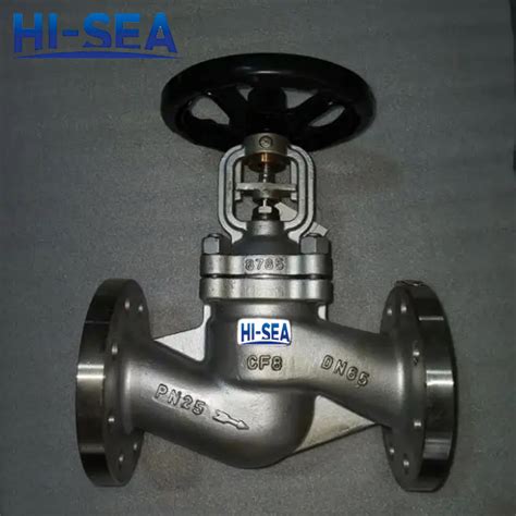 Stainless Steel Bellows Globe Valve