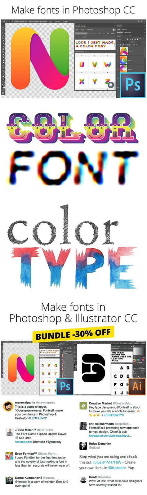 Fontself Make Fonts In Photoshop Photoshop Plugins 4900