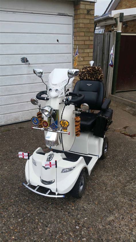 Reader Pimps A Mobility Scooter in His Own 'Mod' Style | Blue Badge Style