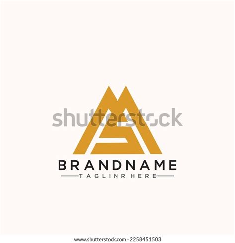 Letters Text Logo Design Vector Template Stock Vector Royalty Free