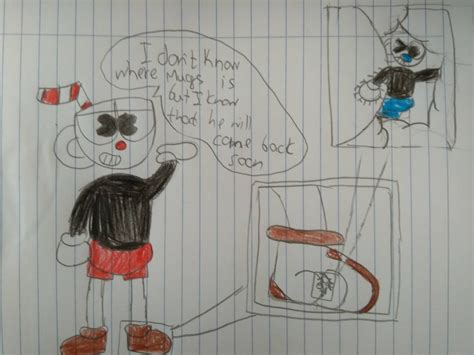 Cuphead Doesnt Know Where Mugman Is By Uselessguy200 On Deviantart