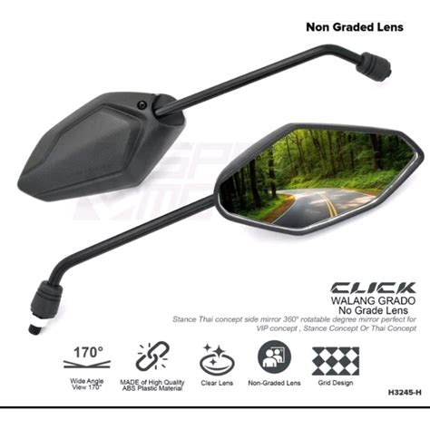 Honda Click Stock Side Mirror Okimura Krs Shopee Philippines