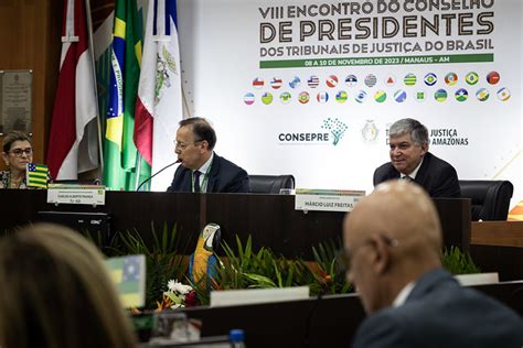 Encontro de Presidentes de Tribunais de Justiça discute implementação