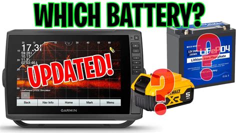 What S The Best Battery Size For Your Fish Finders Livescope Garmin