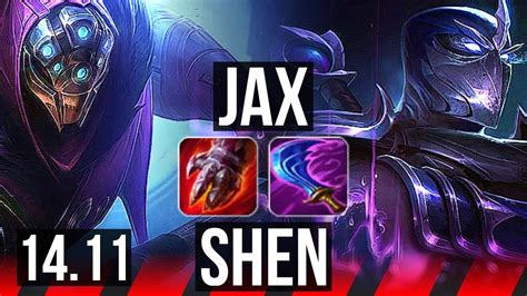 Jax Vs Shen Top 76 Winrate 45k Dmg 7 Solo Kills 15 4 8