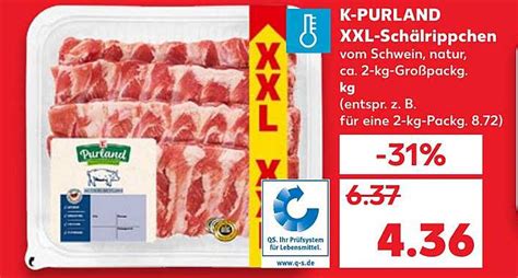 K Purland Xxl Sch Lrippchen Angebot Bei Kaufland Prospekte De