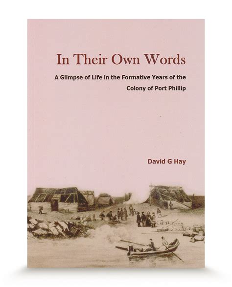 In Their Own Words A Glimpse Of Life In The Formative Years Of The