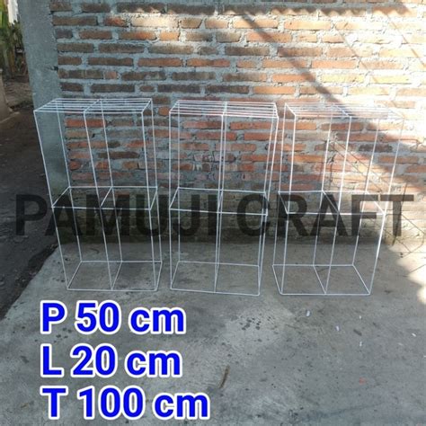 Jual Rak Bunga Susun Tingkat Rak Bunga Susun Besi Standing Pot A