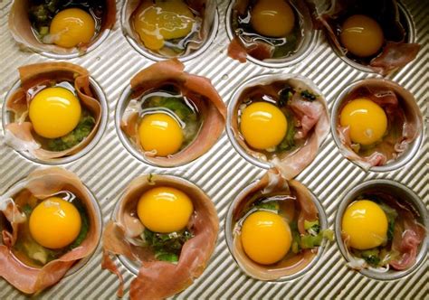 Prosciutto Egg Cups Ali Miller RD Egg Cups Food Prosciutto