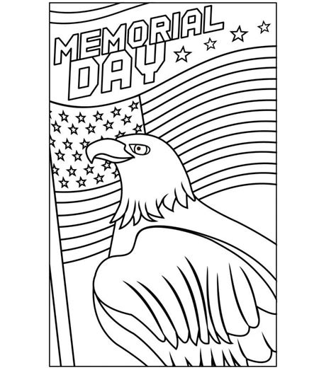 Memorial Day Coloring Sheet For Kids
