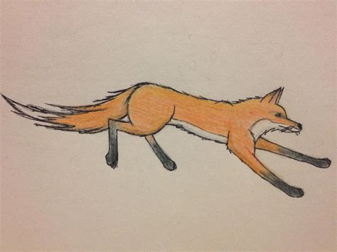 Running Fox by danielleramsey on DeviantArt