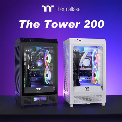 Thermaltake Announces The Tower Mini Chassis Capable With Gpus