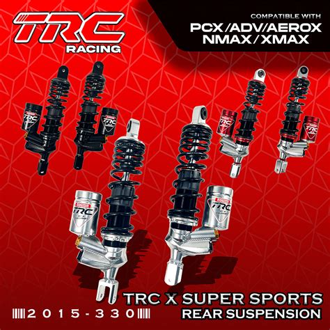 TRC Racing Shock Absorber Suspension X SUPER SPORTS 330mm PCX NMAX