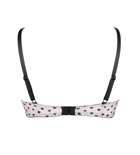 Soutien Gorge Sans Armatures 12041 PN Pois Noir ANTIGEL Lingerie Sipp