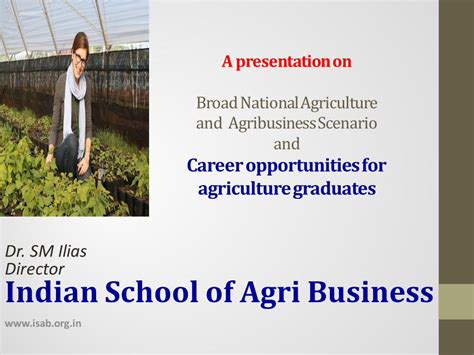 Pdf Dr Sm Ilias Director Indian School Of Agri Business Policy