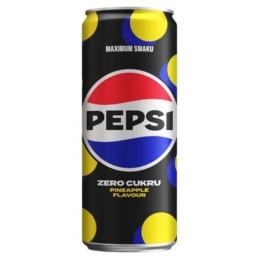 Pepsi Pineapple Napój gazowany typu cola 330 ml promocje i gdzie