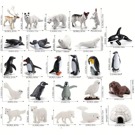 Pi Ces De Mod Les Miniatures D Animaux Marins Statues D Animaux