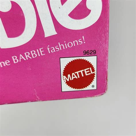 VINTAGE 1990 MATTEL FASHION PLAY BLONDE BARBIE DOLL 9629 ORIGINAL BOX STAMPS Dolls Doll