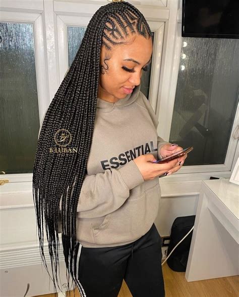 55 Latest Fulani Box Braids Ideas Thrivenaija Hair Braid Designs