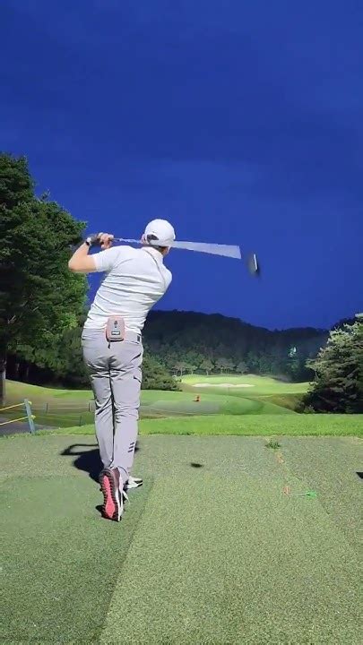 퇴근 후 바로🏌️야간라운딩 드라이버스윙 드라이버티샷 골프스윙 Shorts Golfswing골프존카운티 감포