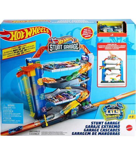 Hot Wheels Stunt Garage Play Set