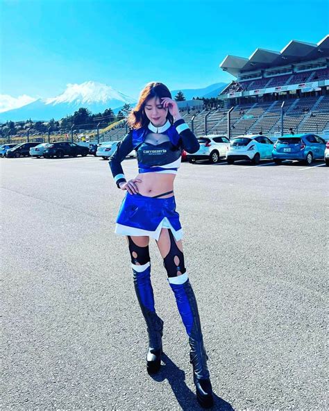 羽瀬萌さんのインスタグラム写真 羽瀬萌instagram「スーパーフォーミュラ第4戦 オートポリス！ 本日予選日です☺️☺️ 935