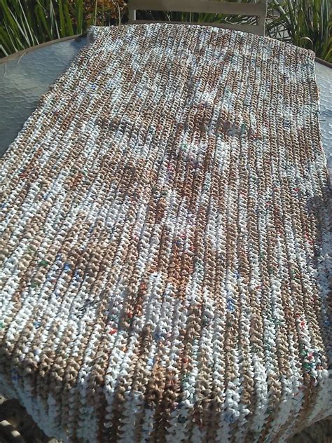 Diy Crochet Plastic Bags Into Sleeping Mats For The Homeless