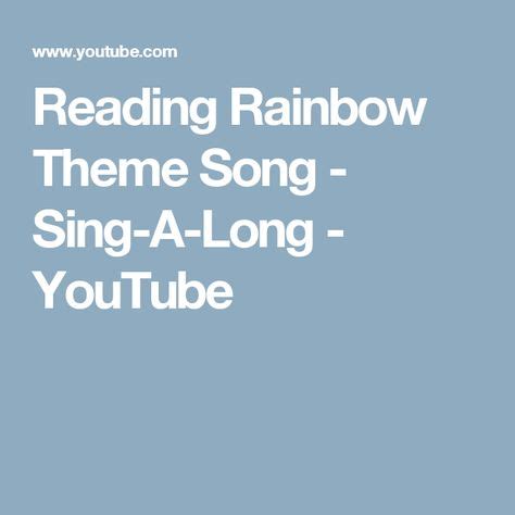 22 Reading Rainbow ideas | reading rainbow, reading, rainbow