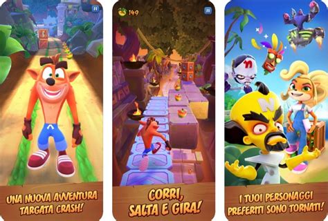 Crash Bandicoot On The Run Arriver Su App Store Nel Iphone