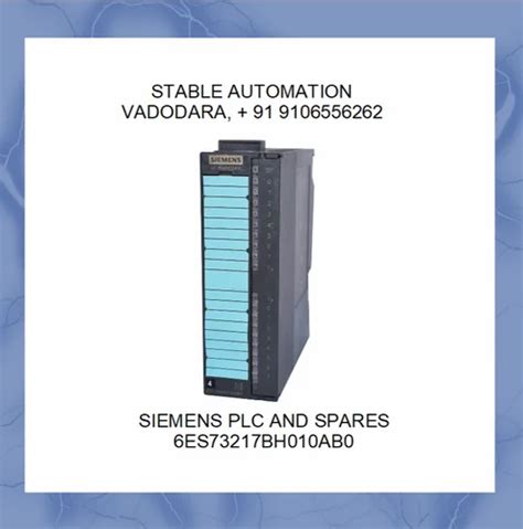 6ES73217BH010AB0 SIMATIC S7-300, at ₹ 45375/piece | Siemens PLC in ...