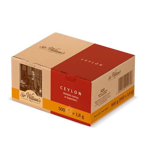 Herbata Czarna Herbata Sir Williams Tea Ceylon 500 Saszetek Sklep