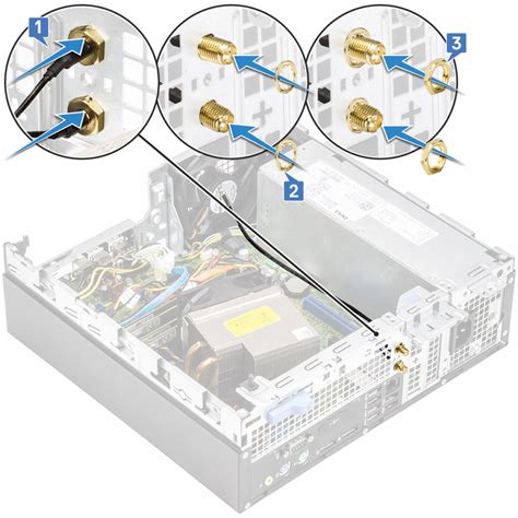 How To Installing The External Antenna On Dell Optiplex 7060 7070 5060 5070 3070 Sff Minihere