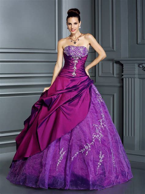 Rmelloses Taft Empire Taille Duchesse Linie Partykleid Mit R Cken