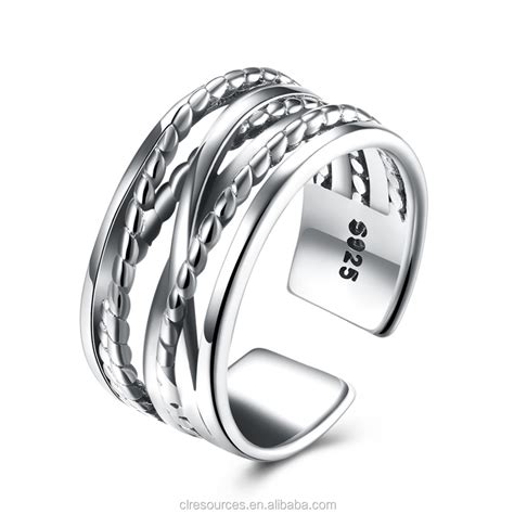 Anillos Sencillos De Plata De Ley Para Hombre Anillos Sencillos De