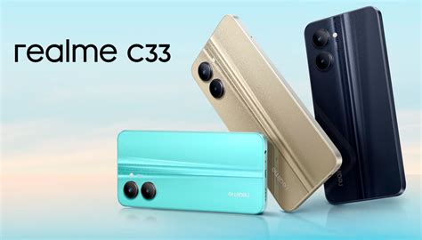Смартфон Realme C33 4/128GB Sandy Gold UA