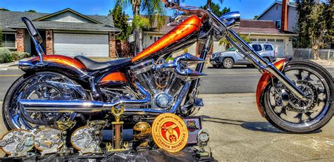 2006 American IronHorse Texas Chopper (Custom cooper/orange metal-flake ...