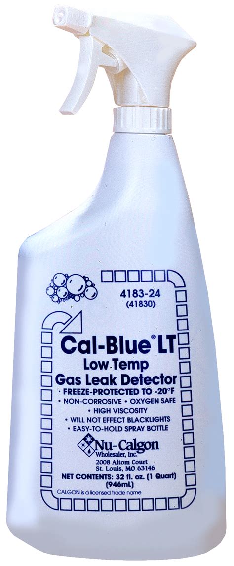 Nu Calgon Wholesaler Inc Cal Blue Lt Gas Leak Detector