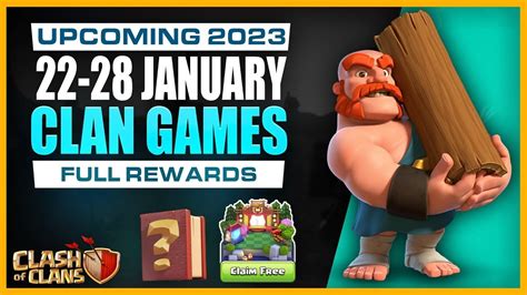 Clan Games Rewards In January 2023 In Clash Of Clans Upcoming 22 28