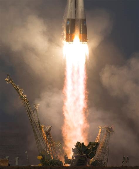 Sojus Rocket Ms Launch In Baikonur Sept Photo Bill