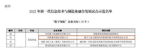 中联重科：入选全国首批“数字领航”企业名单 数智化转型成果获权威认可 陆家嘴金融网