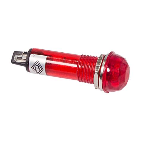 Индикатор ГРАНЕНЫЙ Ø10.2 220V красный (RWE-205) REXANT купить по цене ...