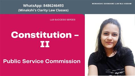 Public Service Commission Constitution Kslu Kle Syllabus Complete