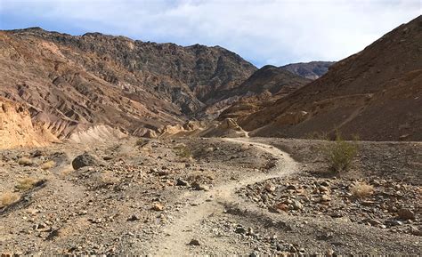 Mosaic Canyon, A Polished Marble And Mosaic Canyon In Death Valley