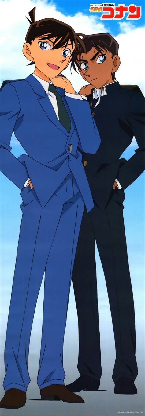 Shinichi Kudo And Heiji Hattori Detective Conan Wallpapers Detective