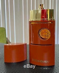 Original Formula Yves Saint Laurent Opium Perfume Dusting Powder Soap Lot