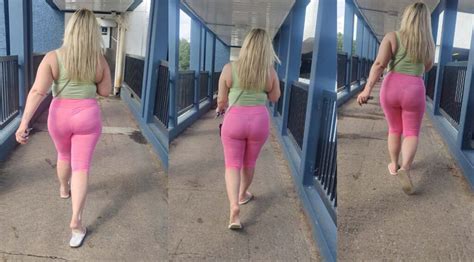 Big Ass Milf In Pink Leggings Candid Best Premium