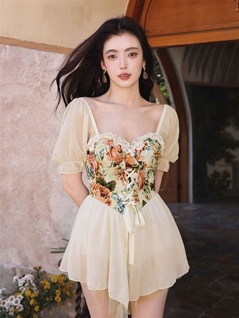 Swimsuit Women S Conjoined Conservative New Hot Style Fashion High End Thin Hot Spring